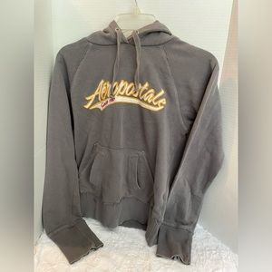 Kids Medium Gray Aéropostale Hoodie